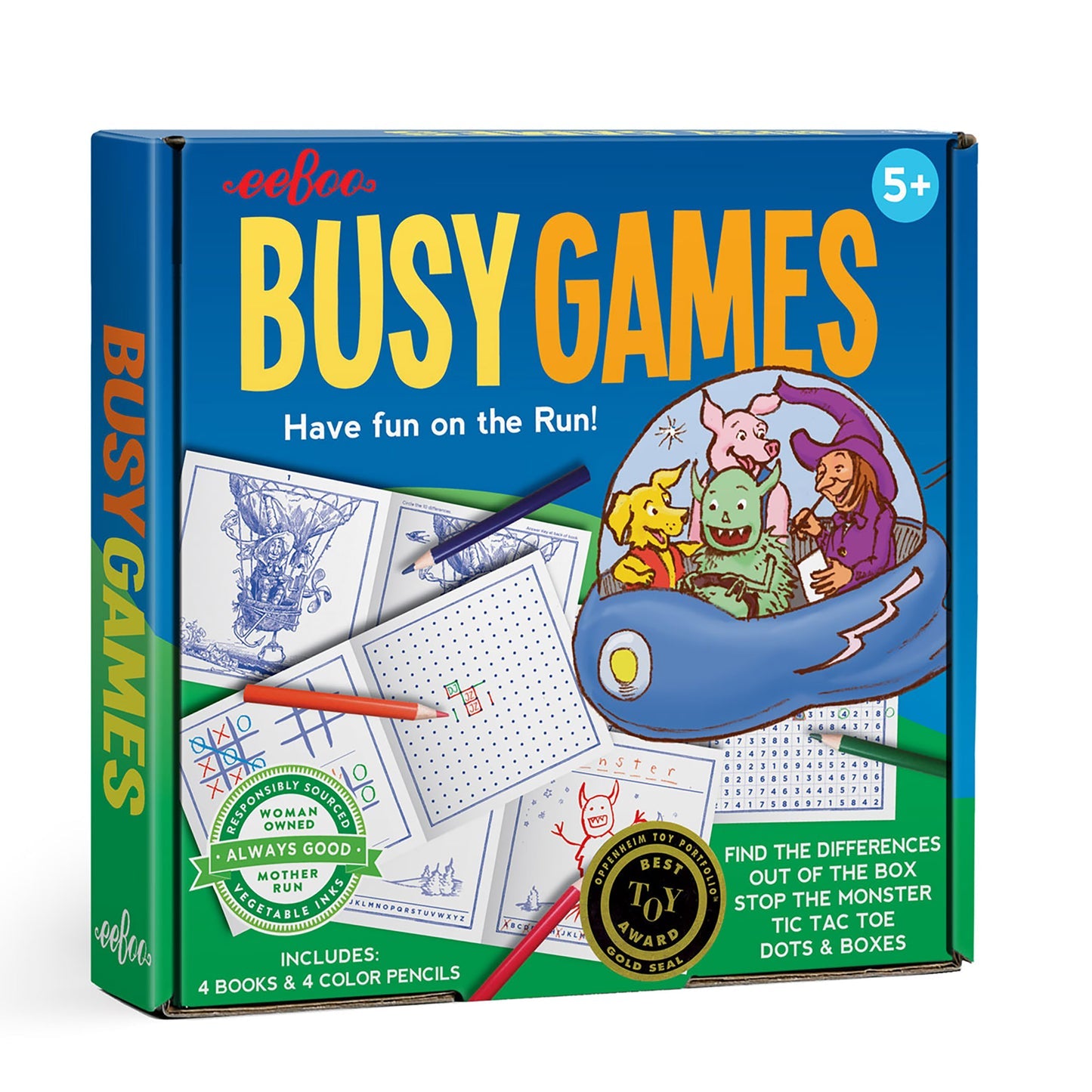 eeBoo "Busy Games" Travel Set