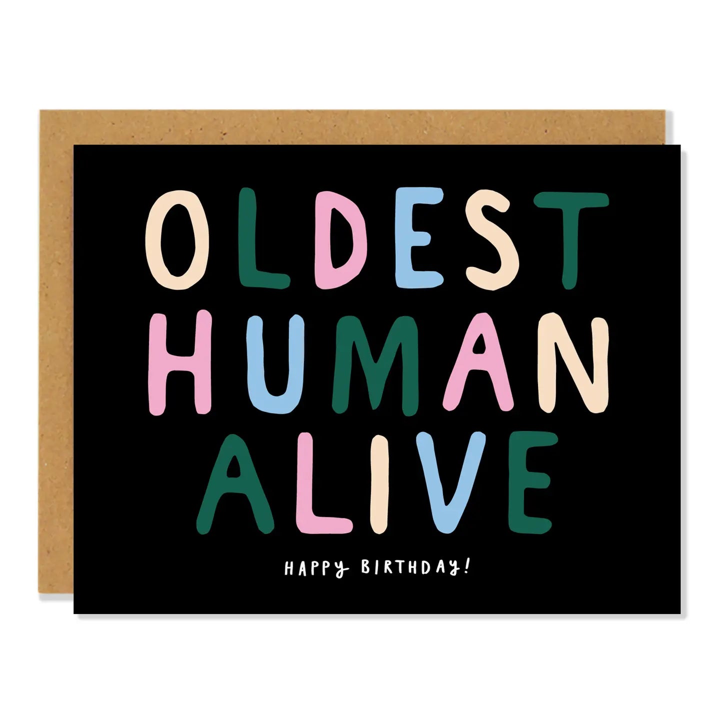 Badger & Burke “Oldest Human Alive” Card