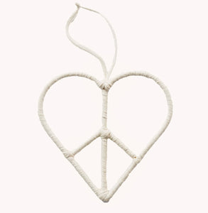 Pokoloko Peace Heart Ornament