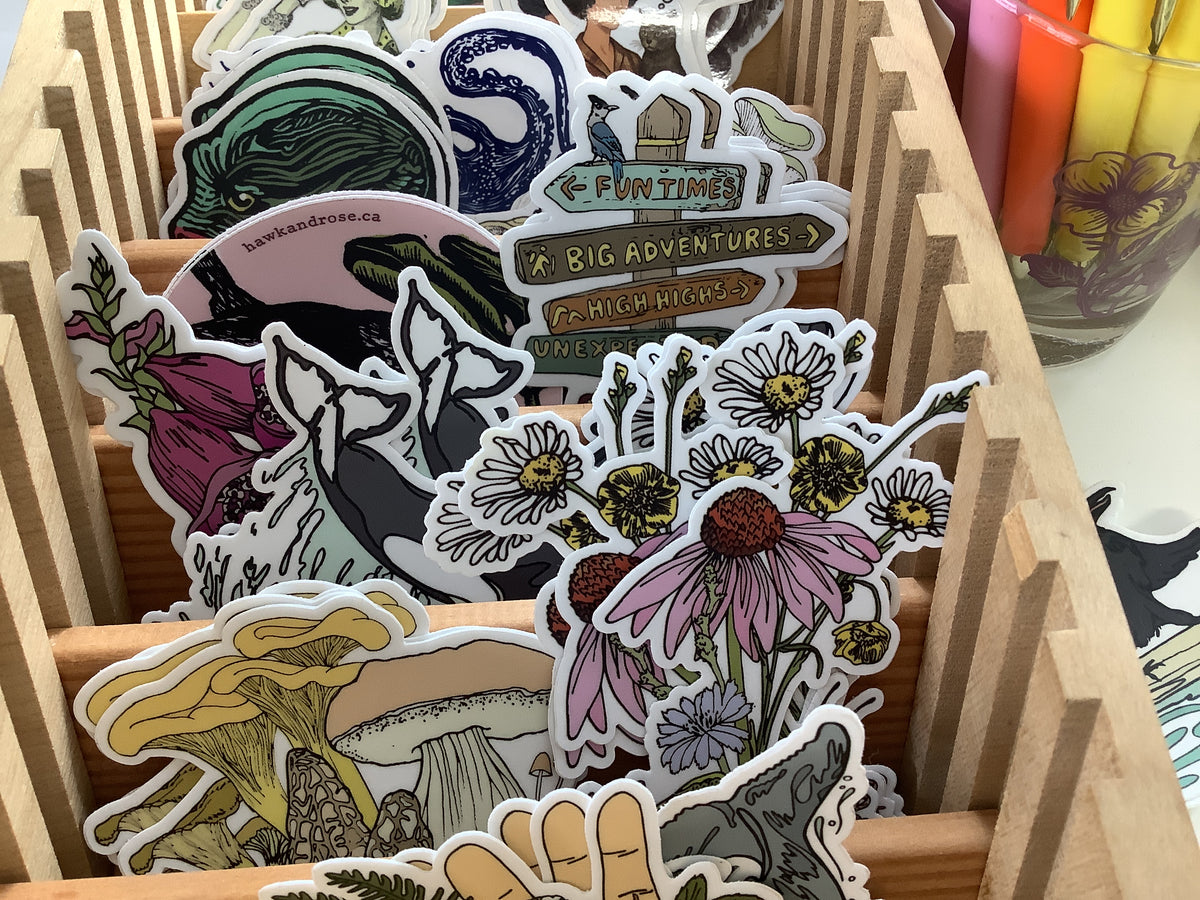 Stickers – Bough and Antler Northwest Goods
