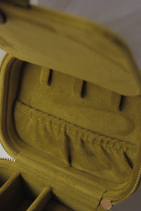 Olive Branch The Veteran Jewelry Box in Chartreuse