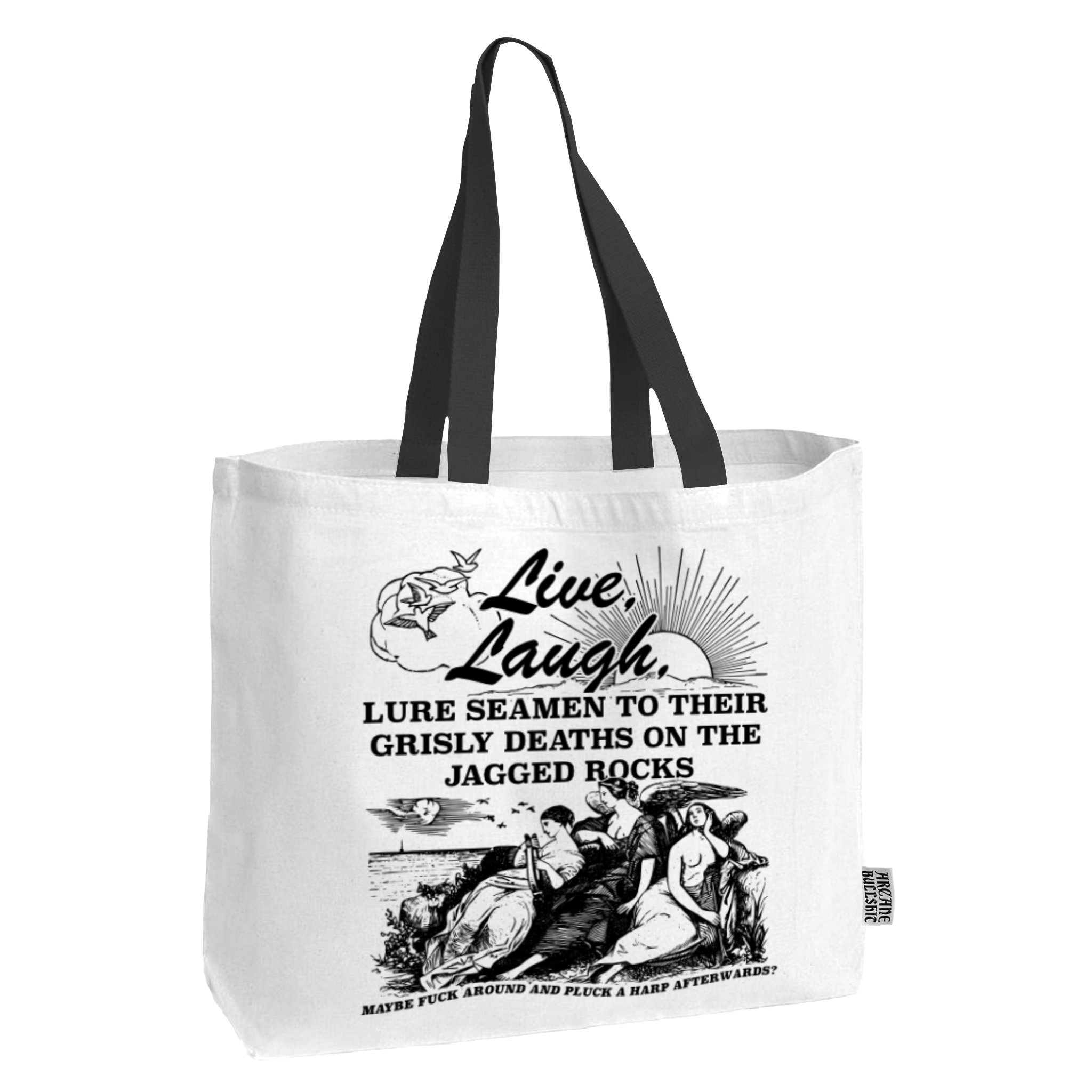 Arcane Bullshit Jumbo Tote Bags