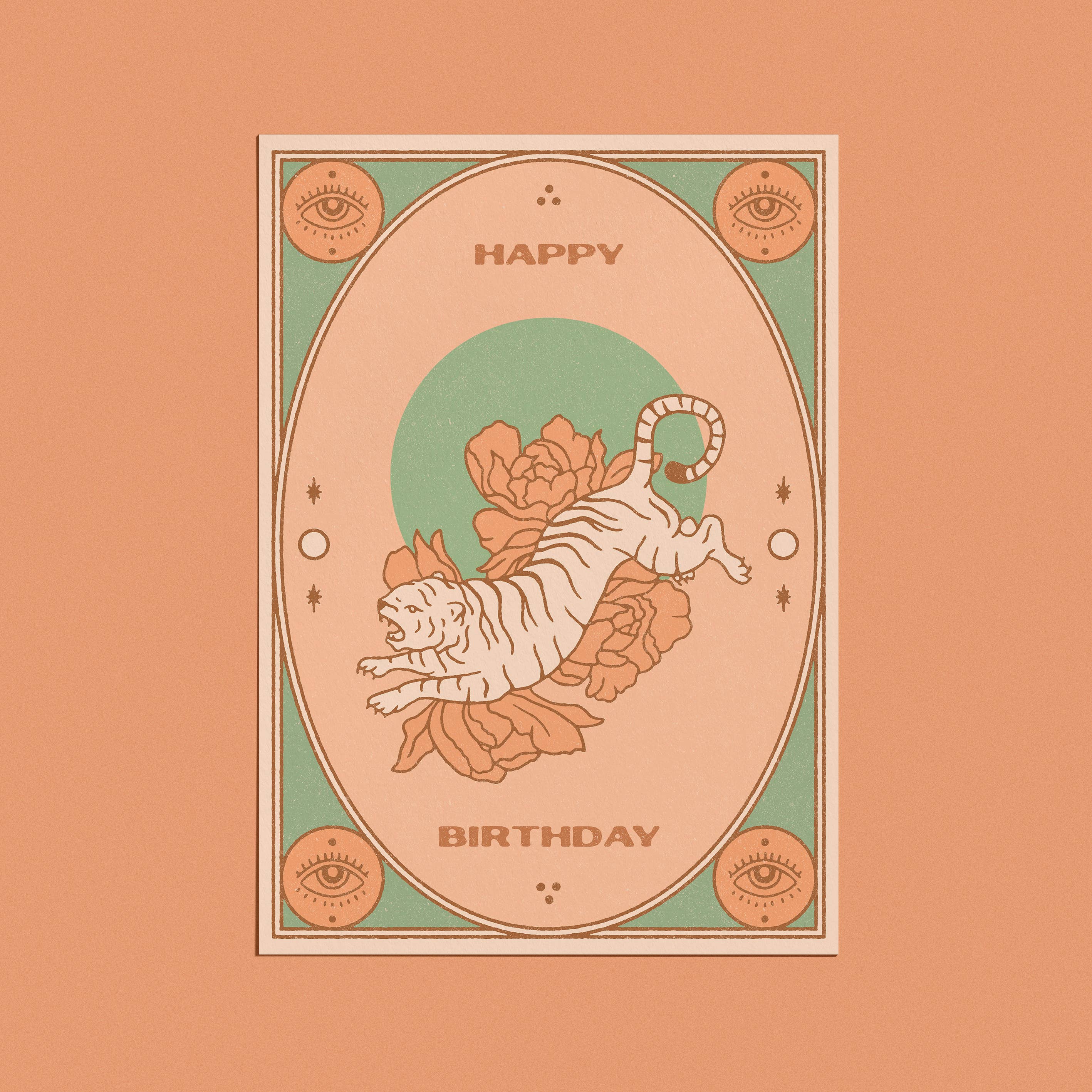 Cai & Jo | "Happy Birthday" Tiger Card