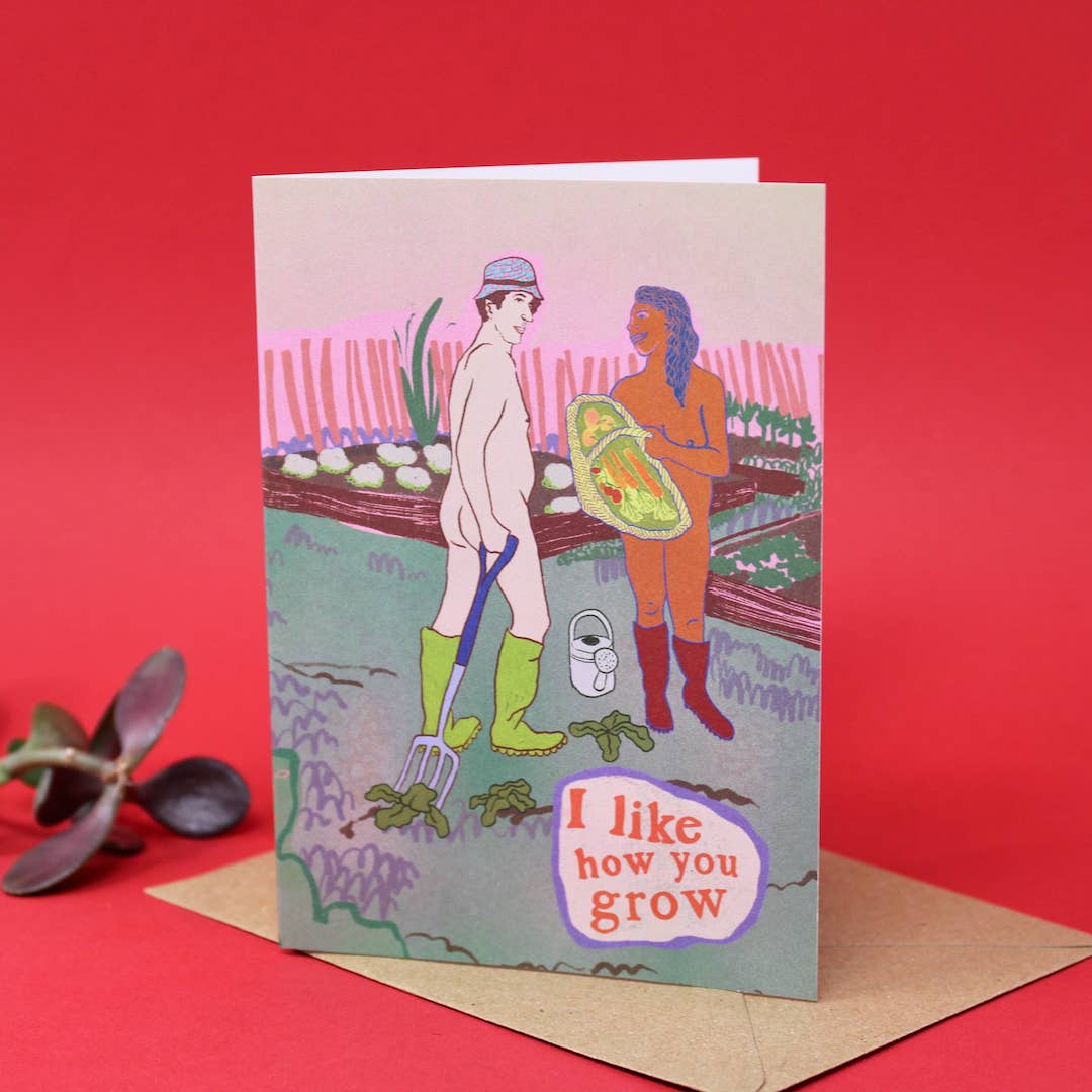 Ark Colour Design | "Naked Gardener" Card