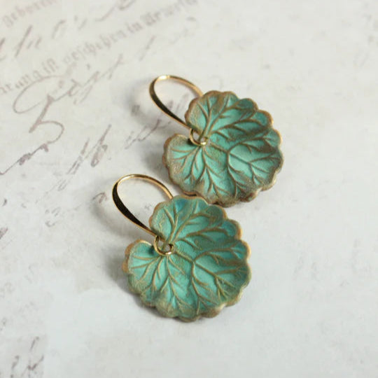 A Pocket of Posies "Lily Pad" Earrings