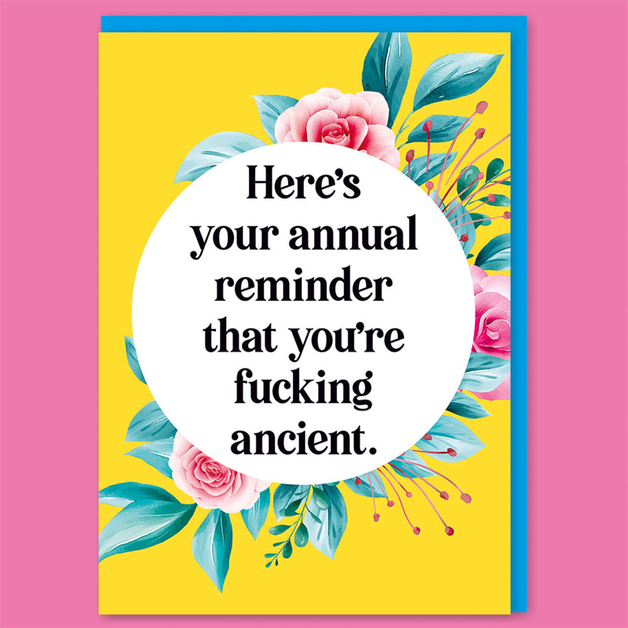 Dean Morris Cards "Your annual reminder" Greeting Card