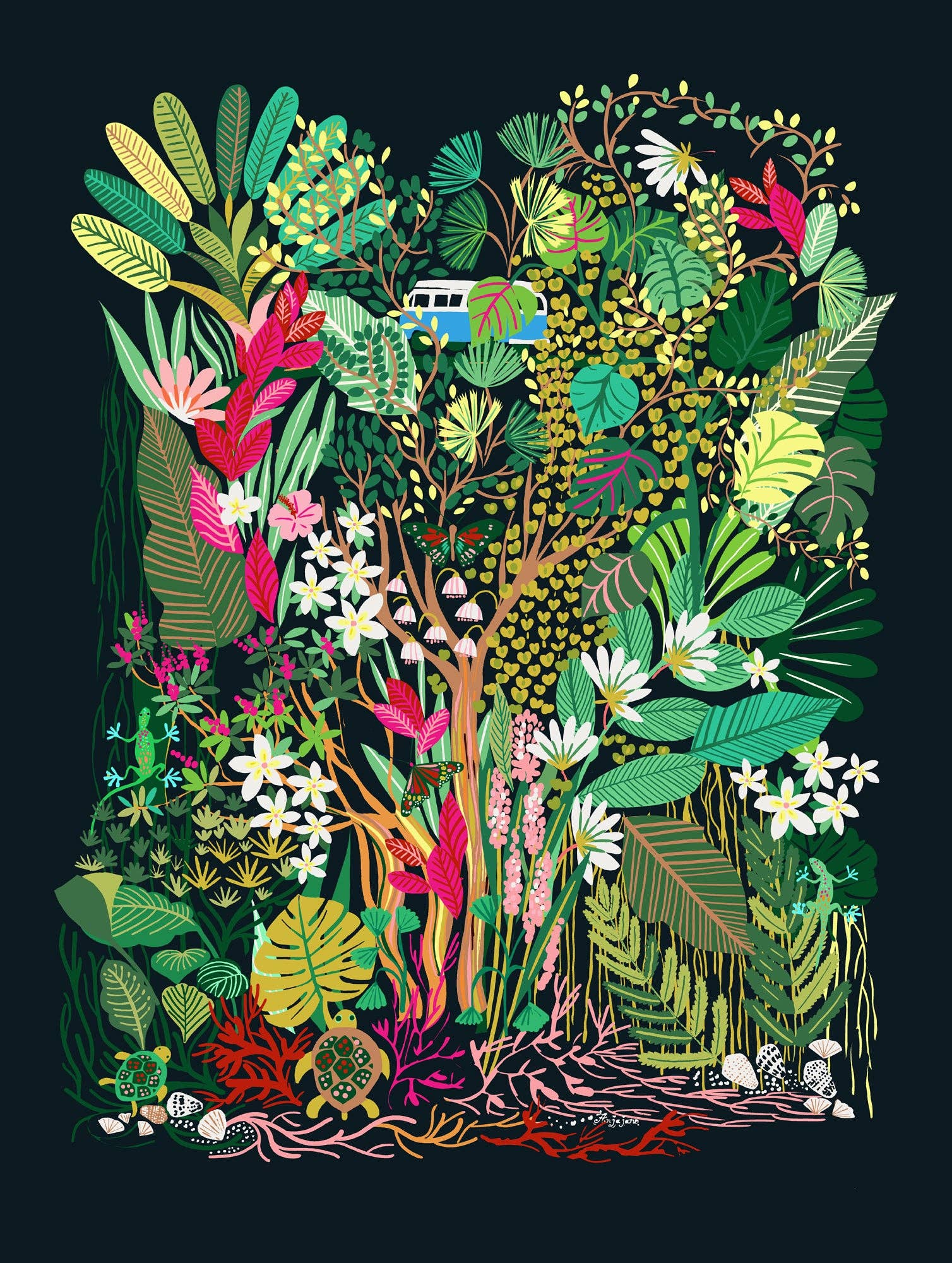 Anja Jane "Hawaii" Art Print