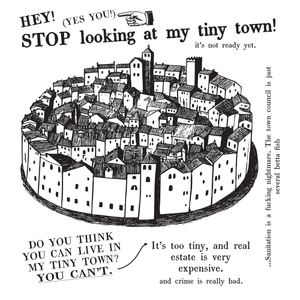 Arcane Bullshit “Stop Looking At My Tiny Town" Real Book Edition