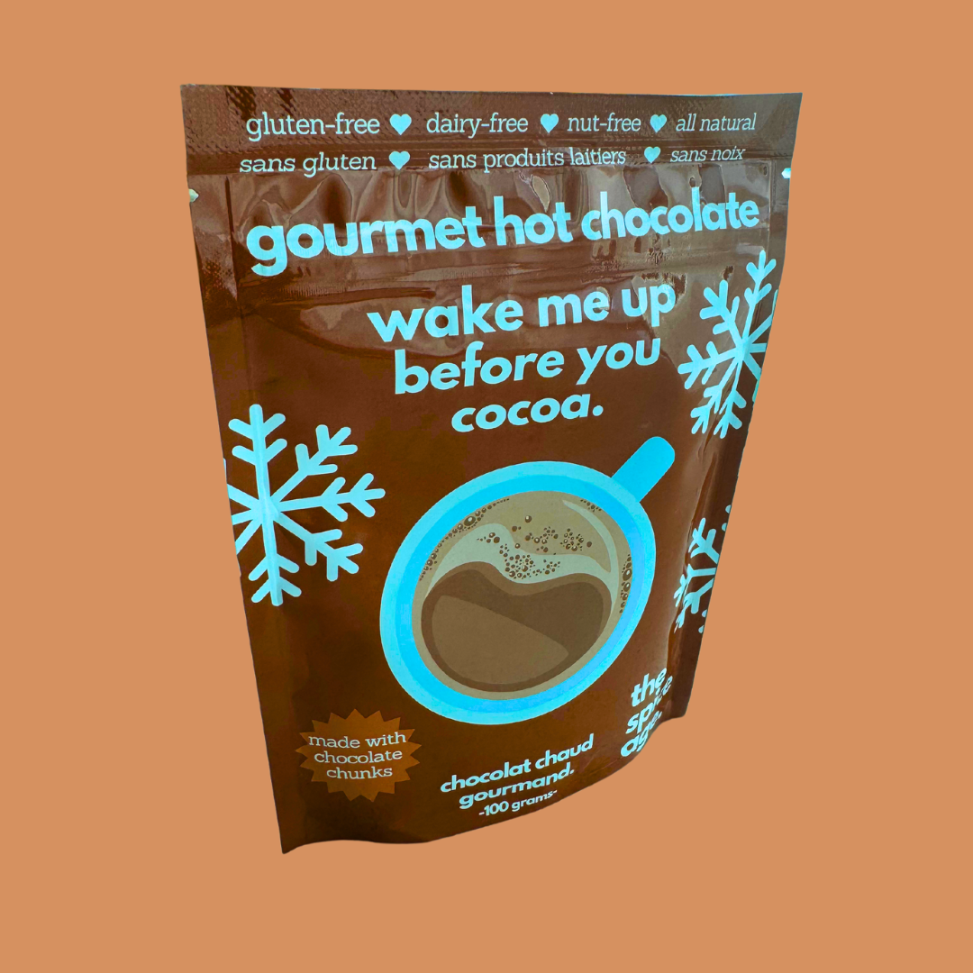 The Spice Age Gourmet Hot Chocolate with Real Chocolate Chunks