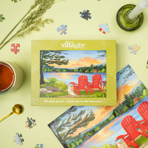 Villager Puzzles | "Cottage Country" 500-Piece Puzzle