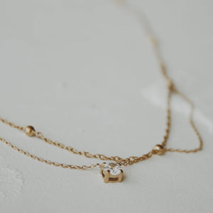Olive Branch | "Camille" Layered Necklace