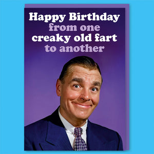 Dean Morris Cards "Creaky old Fart" Greeting Card