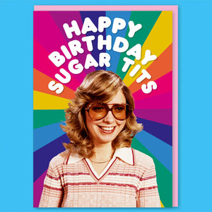 Dean Morris Cards "Sugar tits" Greeting Card
