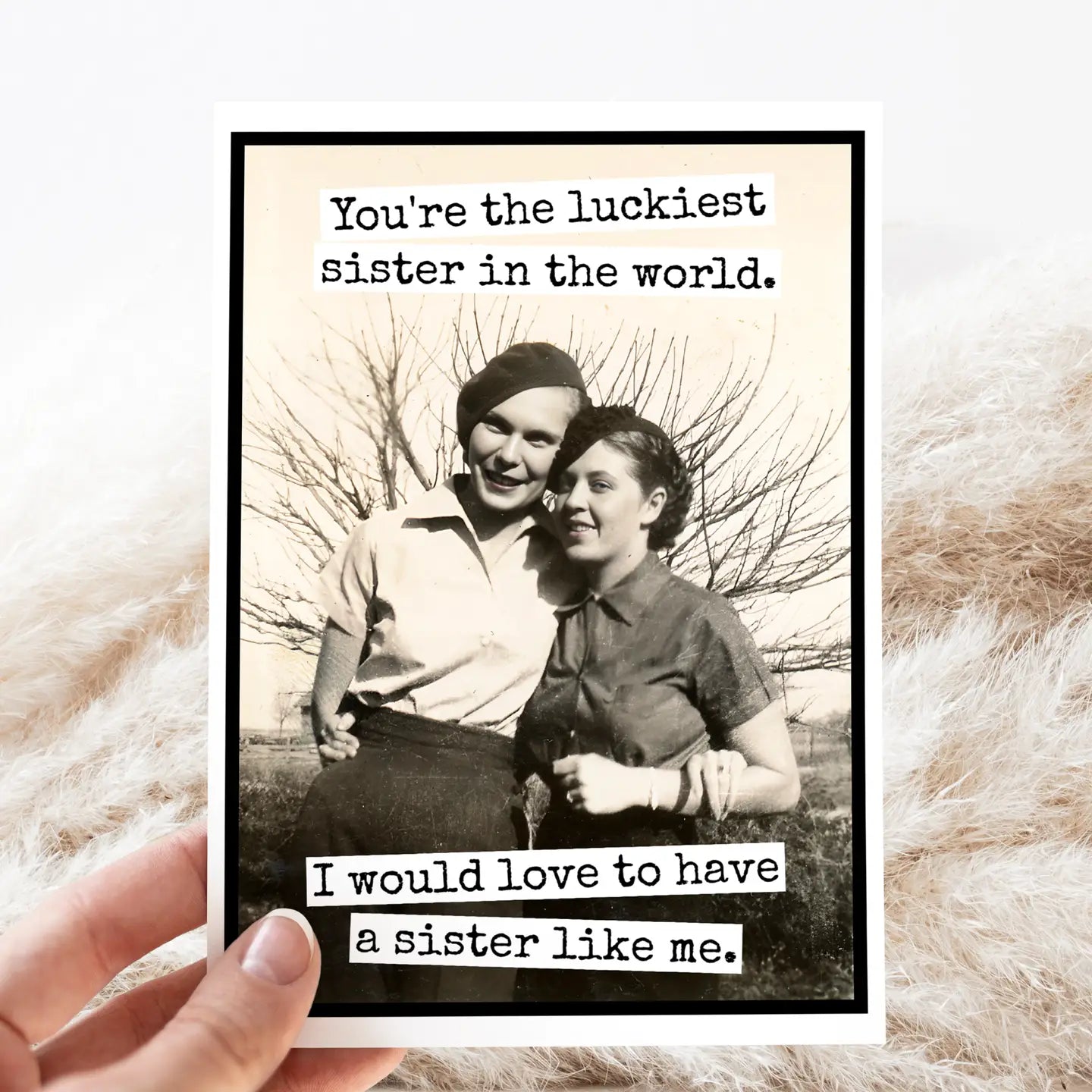 Raven’s Rest Studio | “Luckiest Sister" Card