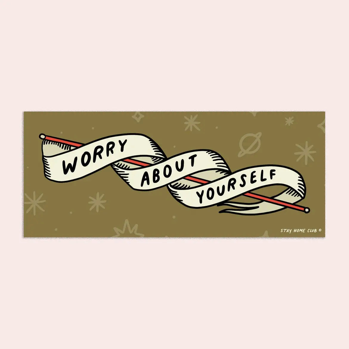 Stay Home Club | Bumper Stickers