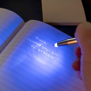 Kikkerland Invisible Ink Pen & Light