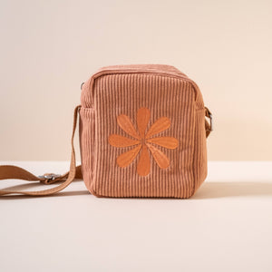 Cai & Jo | "Dusty Pink" Corduroy Crossbody Bag
