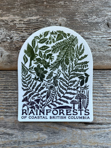 Bough & Antler "Rainforests of Coastal BC" Sticker