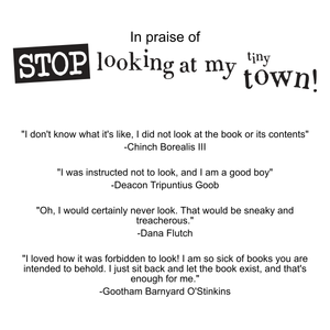 Arcane Bullshit “Stop Looking At My Tiny Town" Real Book Edition