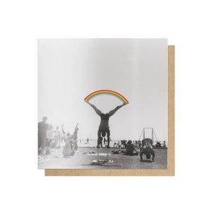 East End Prints | "Handstand Rainbow" Card