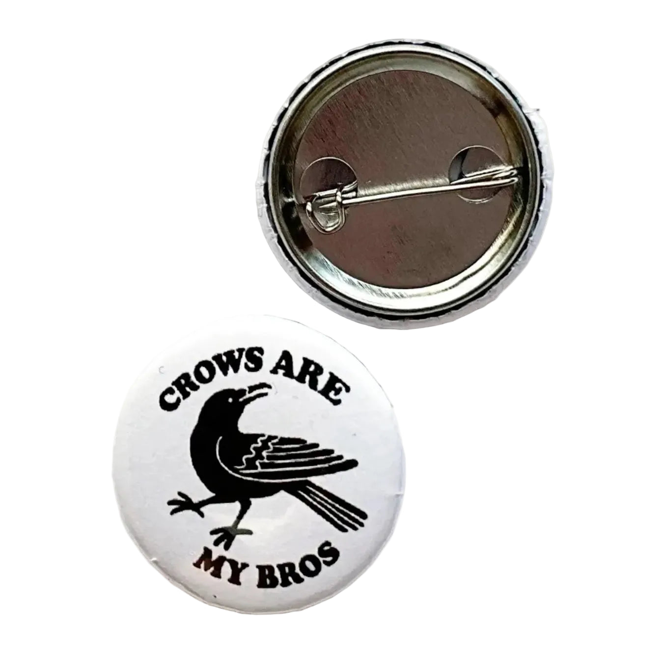 Hissing Mink | Button Pins – Bough and Antler Northwest Goods