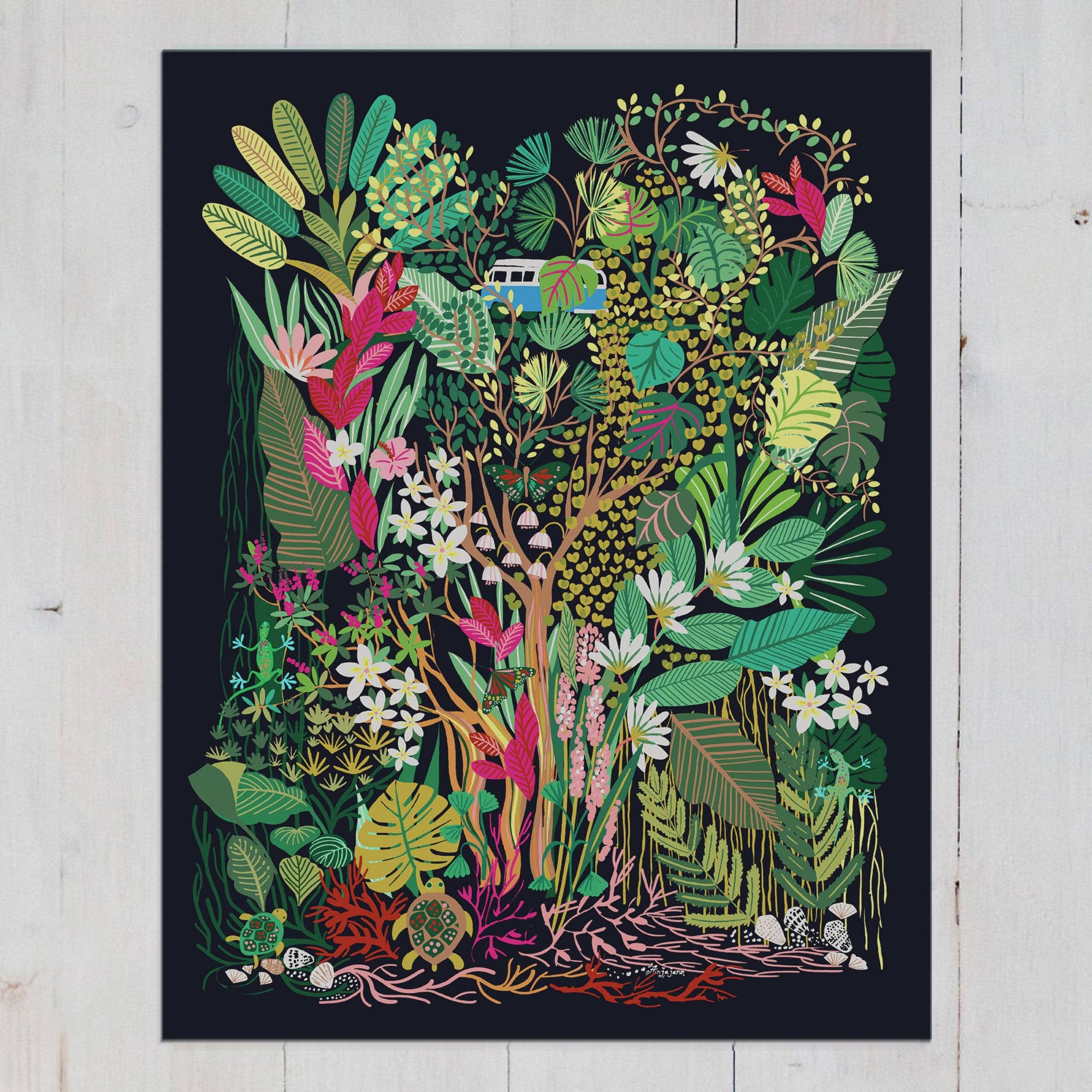 Anja Jane "Hawaii" Art Print