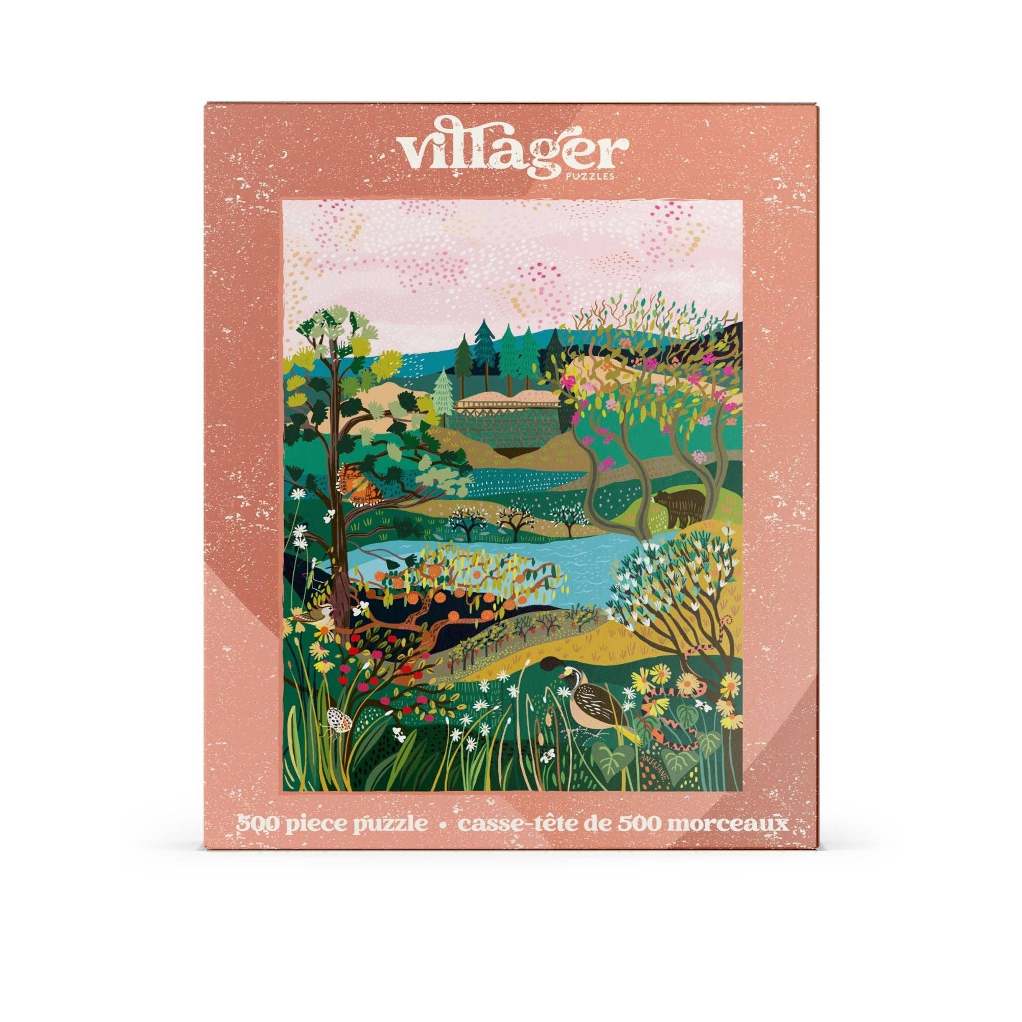 Villager Puzzles | "Okanagan Valley" 500-Piece Puzzle