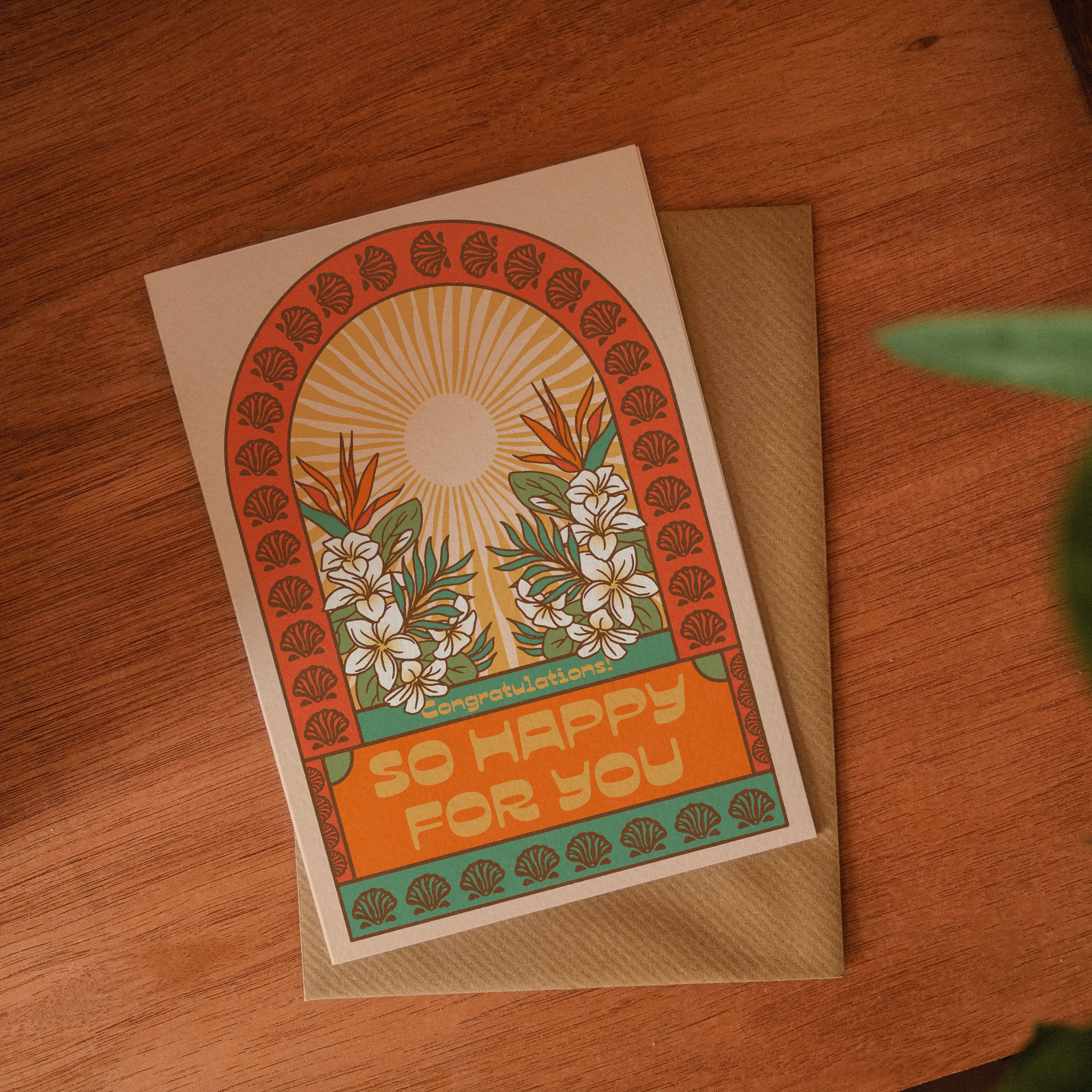 Cai & Jo | Congratulations card