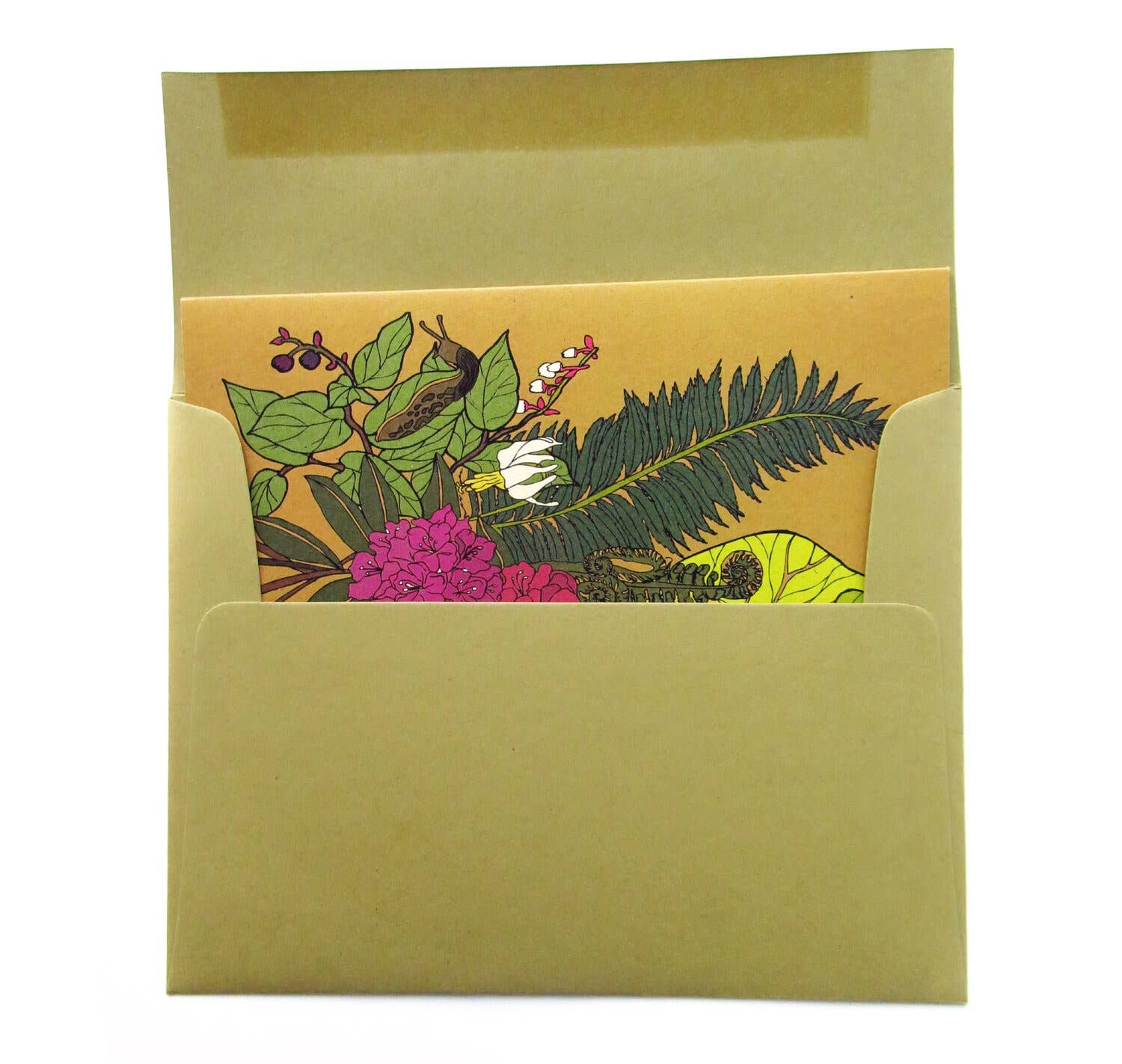 Wild Life Wild Flowers Card