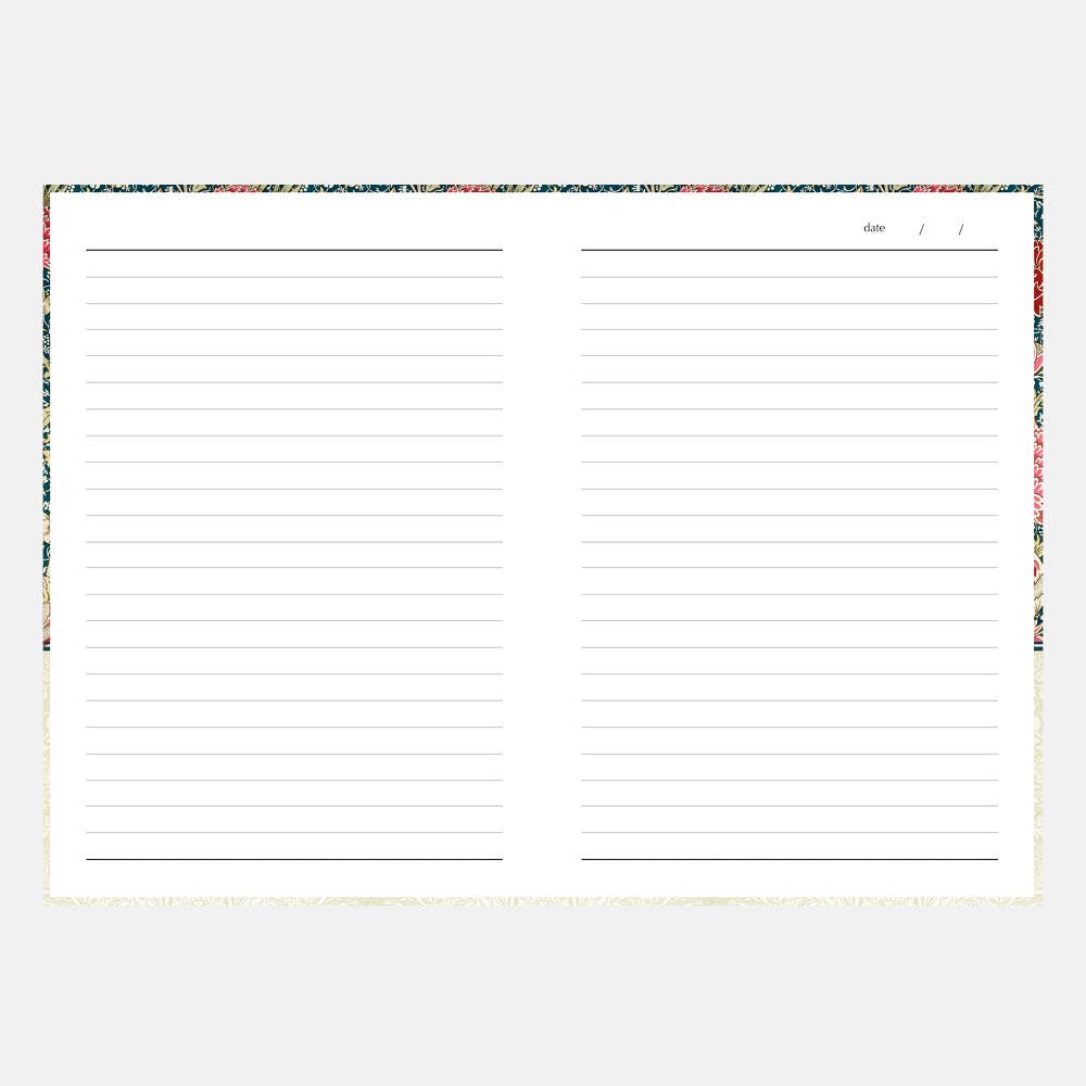 The Gifted Stationery Company A5 Notebook | William Morris - Cray