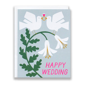 Banquet Workshop "Happy Wedding" Card