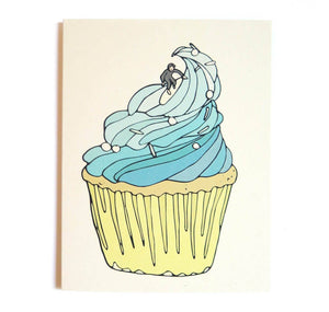 Wild Life Illustration Co. | “Wave Cupcake" Card