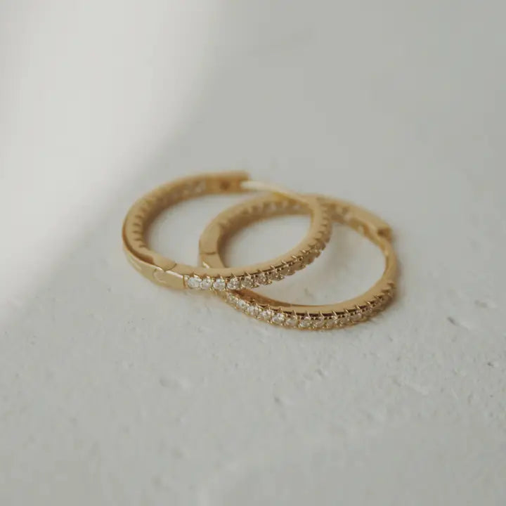 Olive Branch | "Nyla" Hoop Earrings