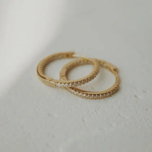 Olive Branch | "Nyla" Hoop Earrings