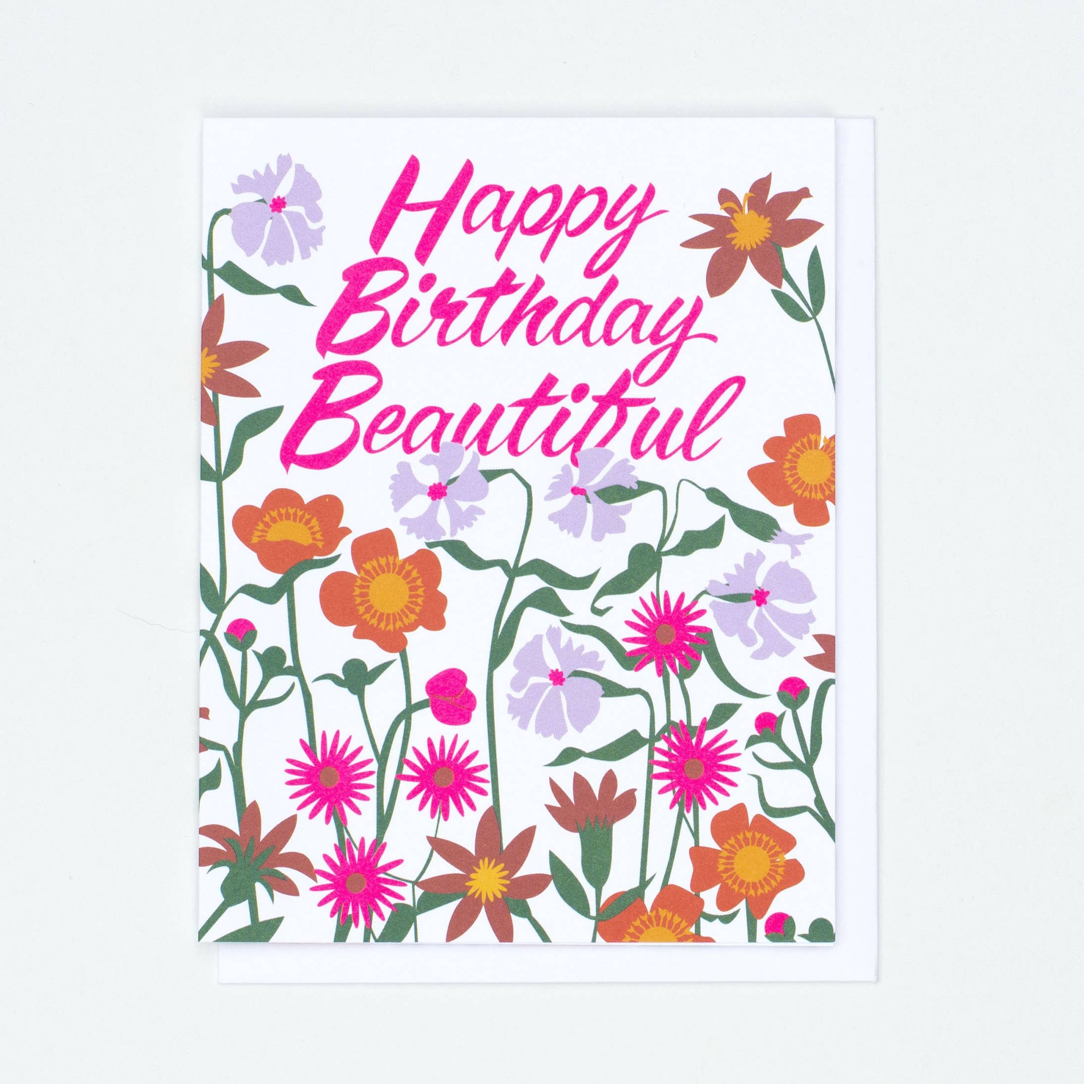 Banquet Workshop "Happy Birthday Beautiful" Card