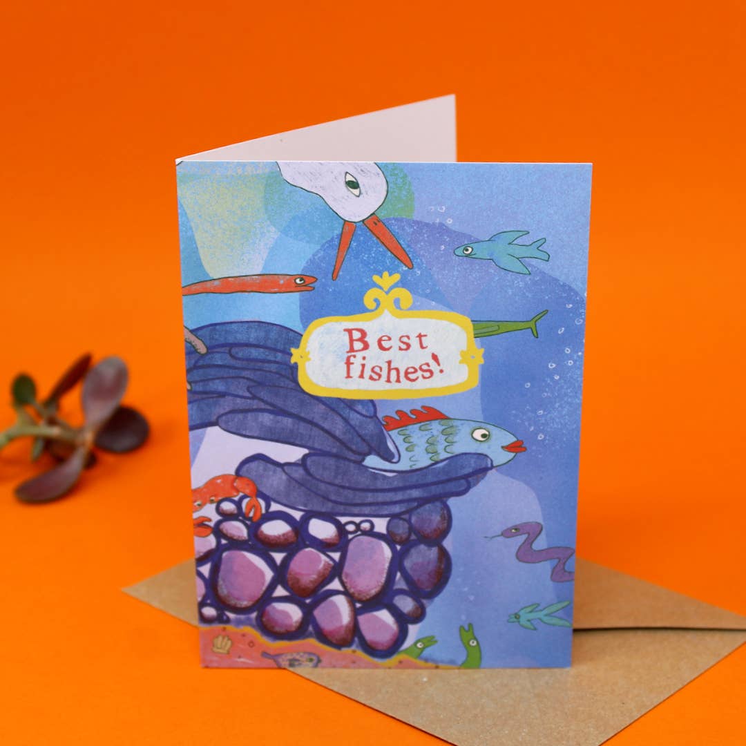 Ark Colour Design | "Best Fishes"  Card