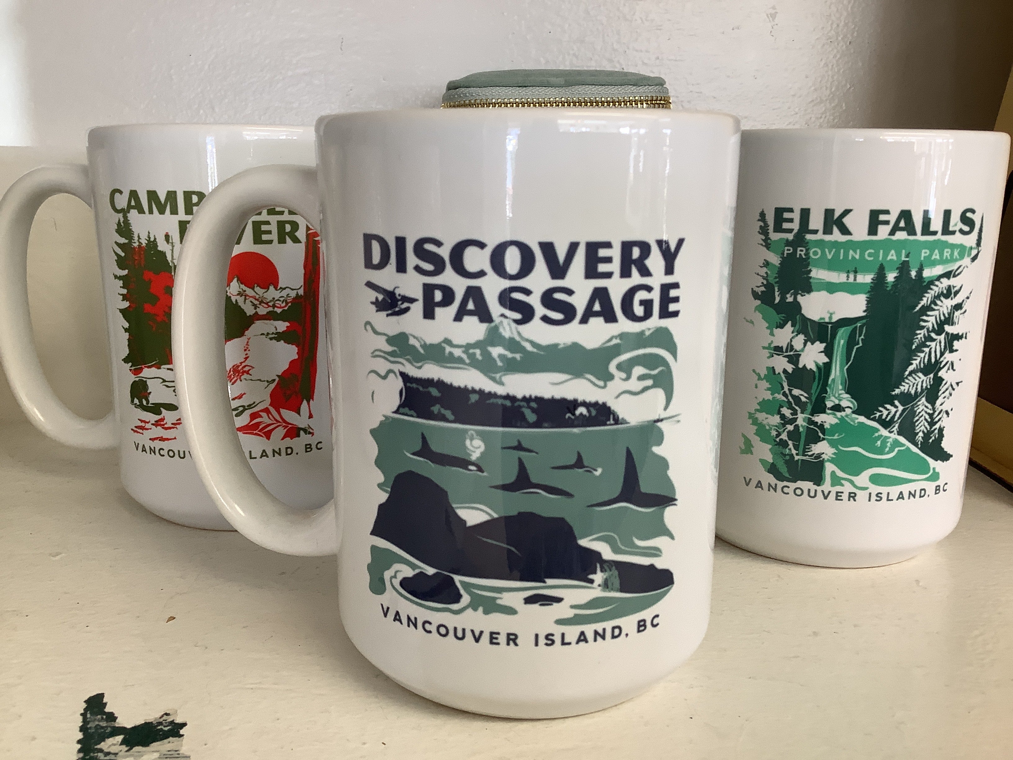 Bough & Antler Vancouver Island Landmark Mugs