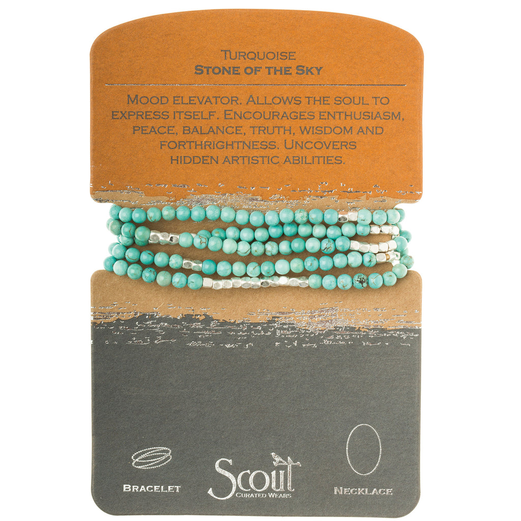 Scout Stone Wrap Bracelet & Necklace