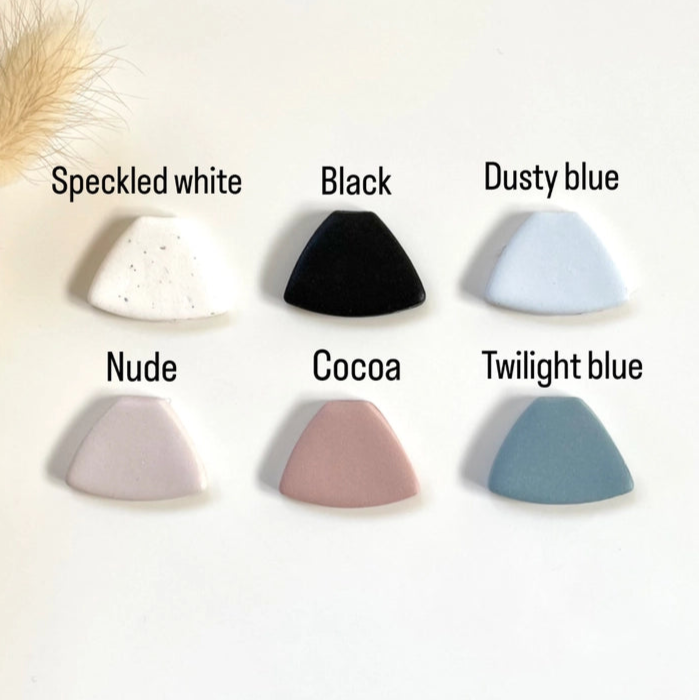 Clover & Coast "Micro Heart" Studs