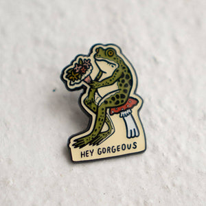 Stay Home Club | "Gorgeous" Enamel Pin