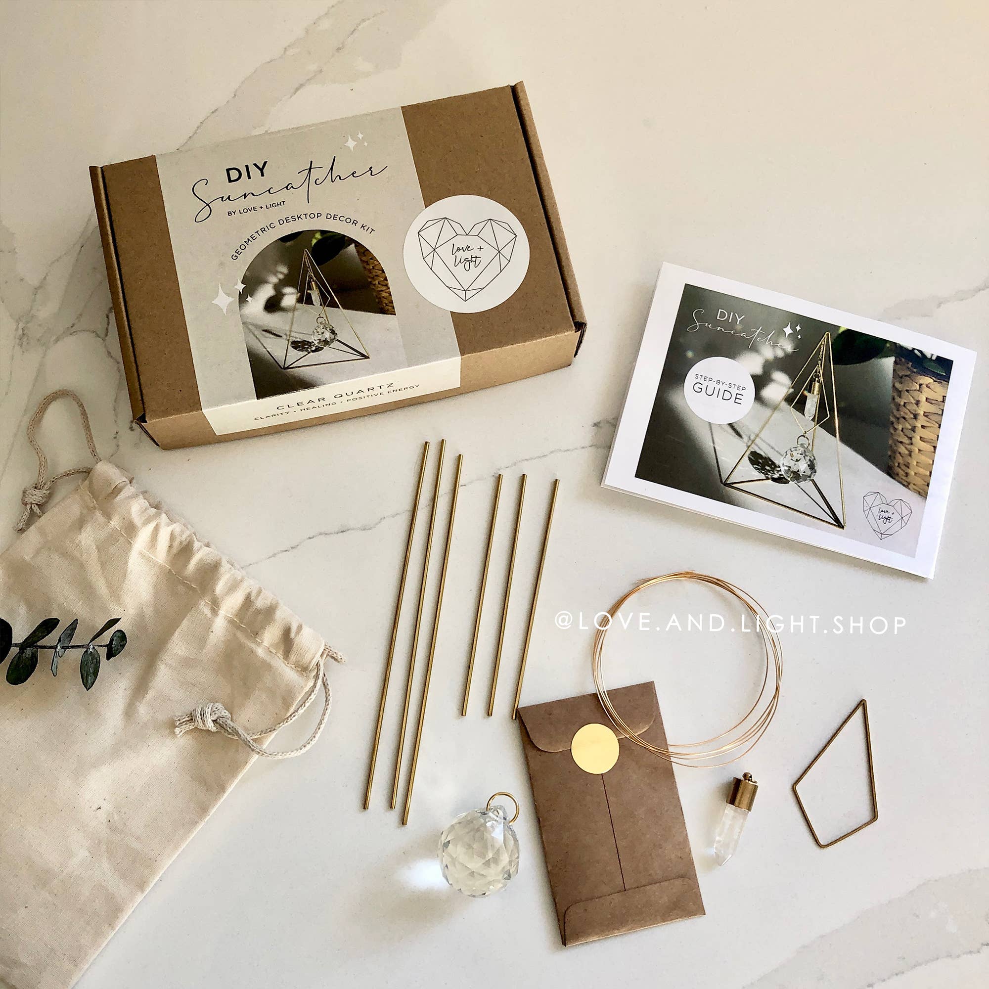 Love and Light DIY Suncatcher Kit