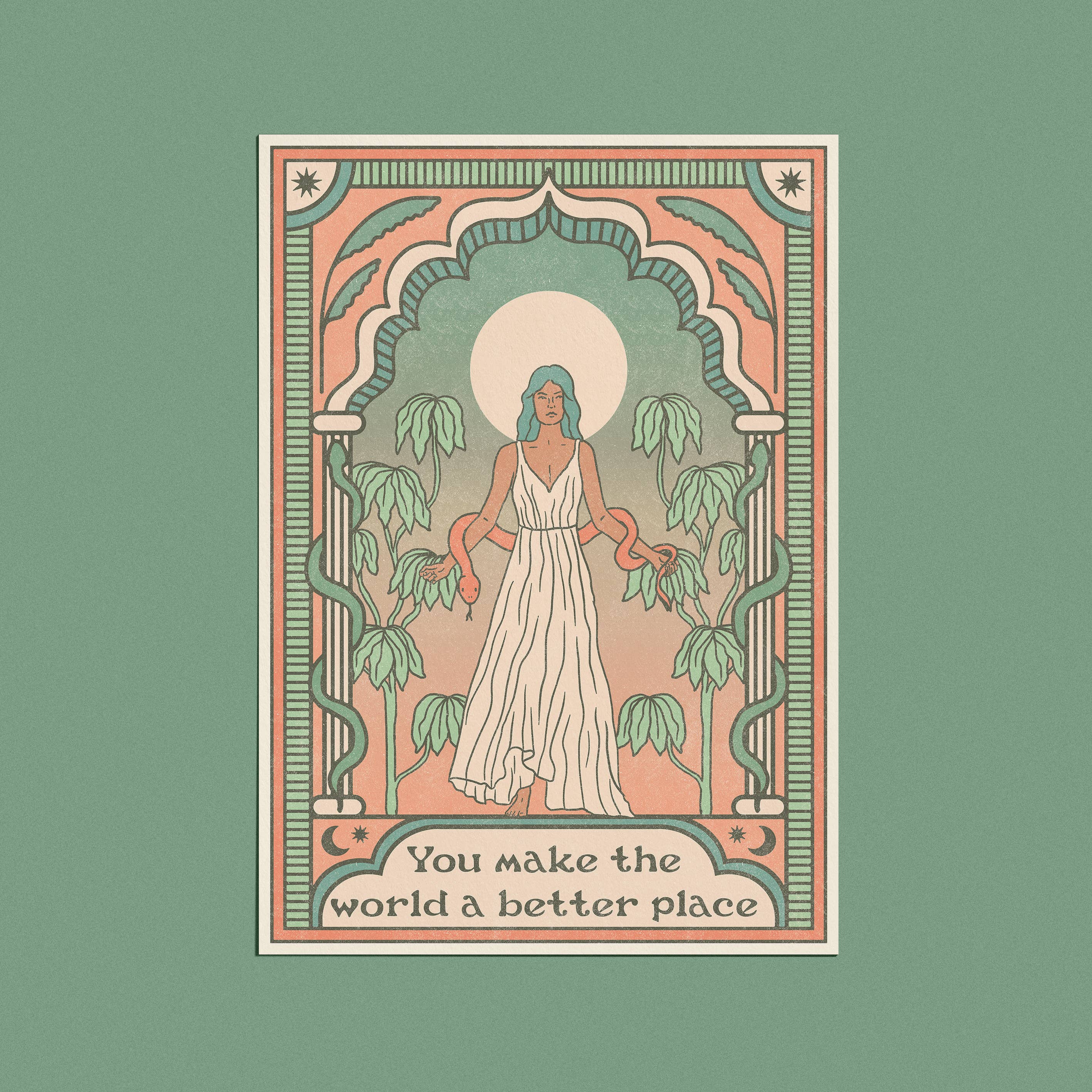 Cai & Jo | "You Make the World a Better Place" Card