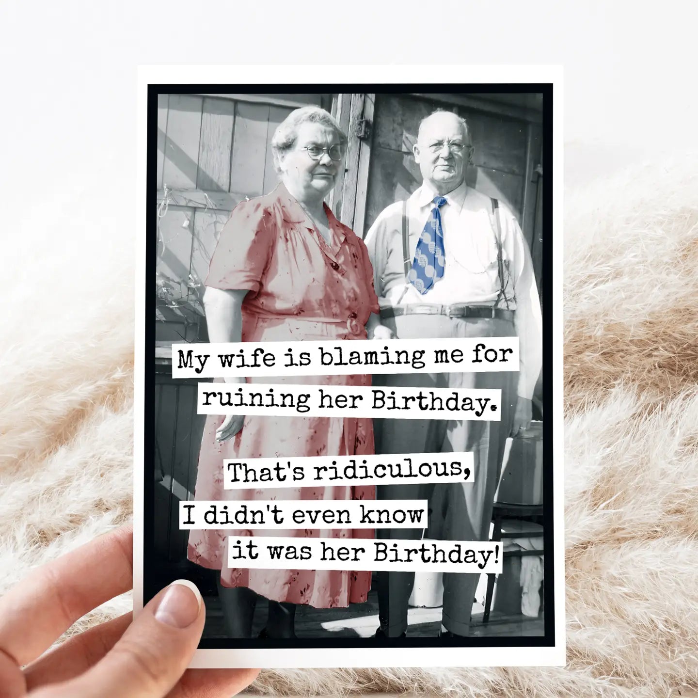 Raven’s Rest Studio | “Wife's Birthday" Card