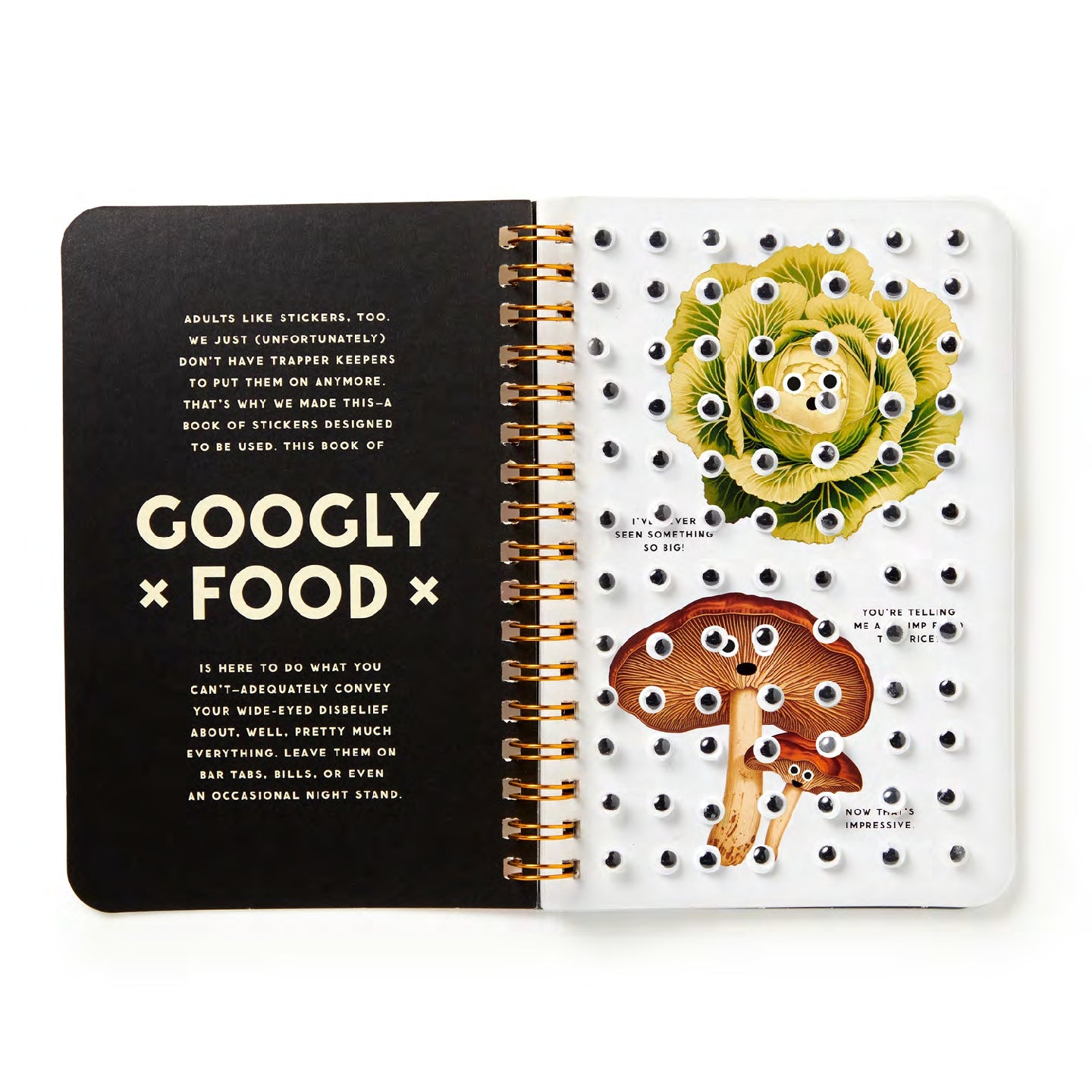 Brass Monkey | Googly Food Sticker Book