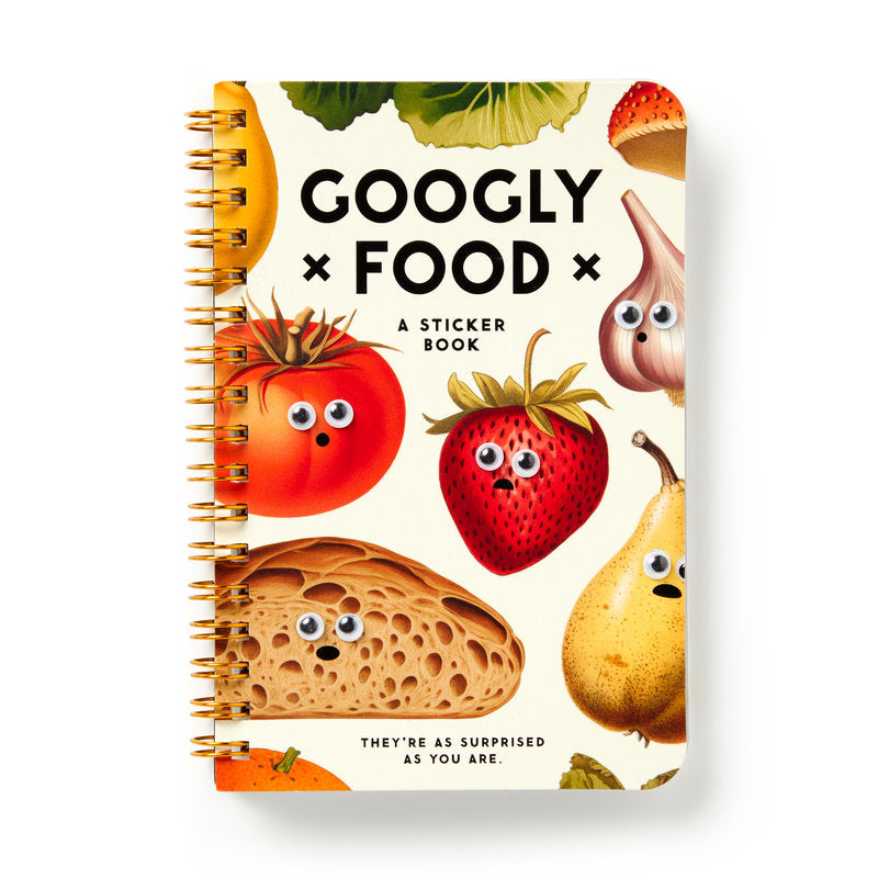 Brass Monkey | Googly Food Sticker Book