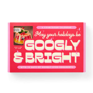 Brass Monkey | Googly & Bright Holiday Ornament Countdown Calendar