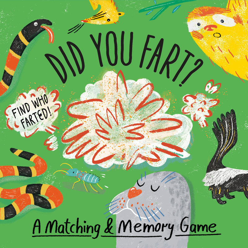 Chronicle Books | Did You Fart? Matching & Memory Game