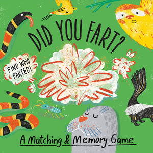 Chronicle Books | Did You Fart? Matching & Memory Game