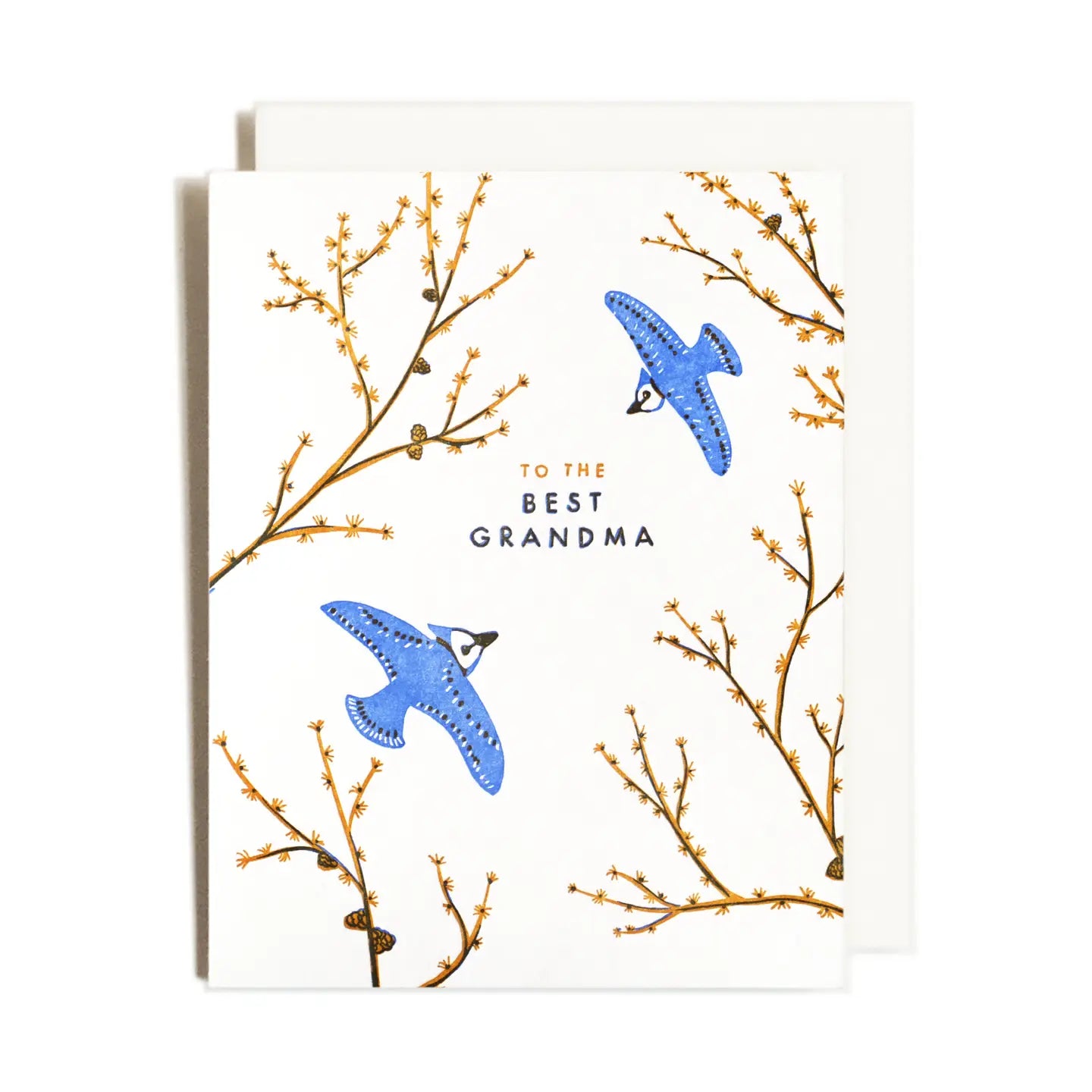 Homework Letterpress | "Best Grandma" Card