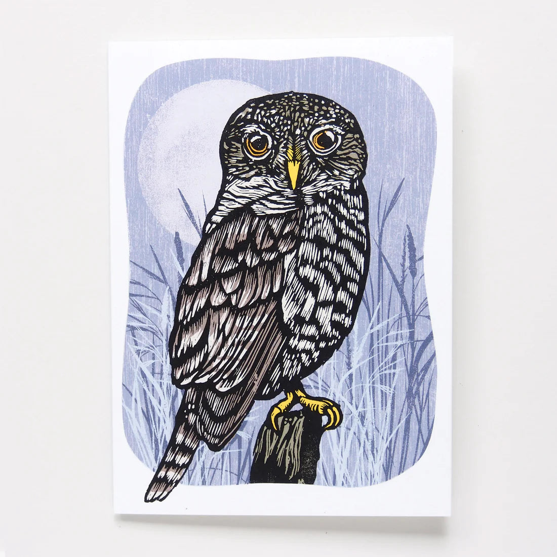 Hawk & Rose Press "The Night Owl" Card